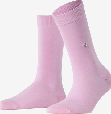 BURLINGTON Socks 'Brit Style' in Pink: front