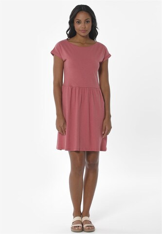 Organication Kleid in Pink: Vorderseite