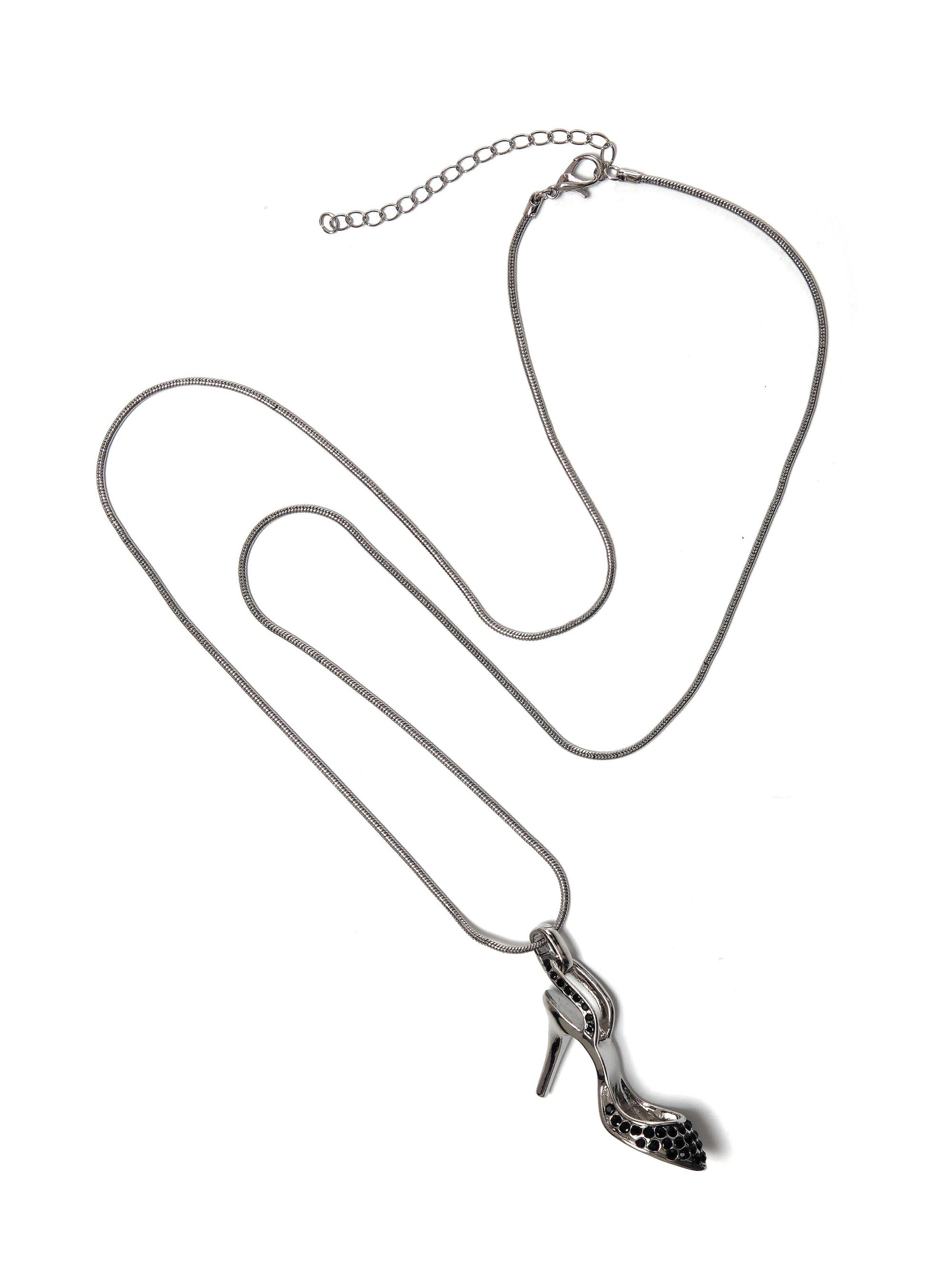 COLLEZIONE ALESSANDRO Necklace 'Cinderella' in Silver: front