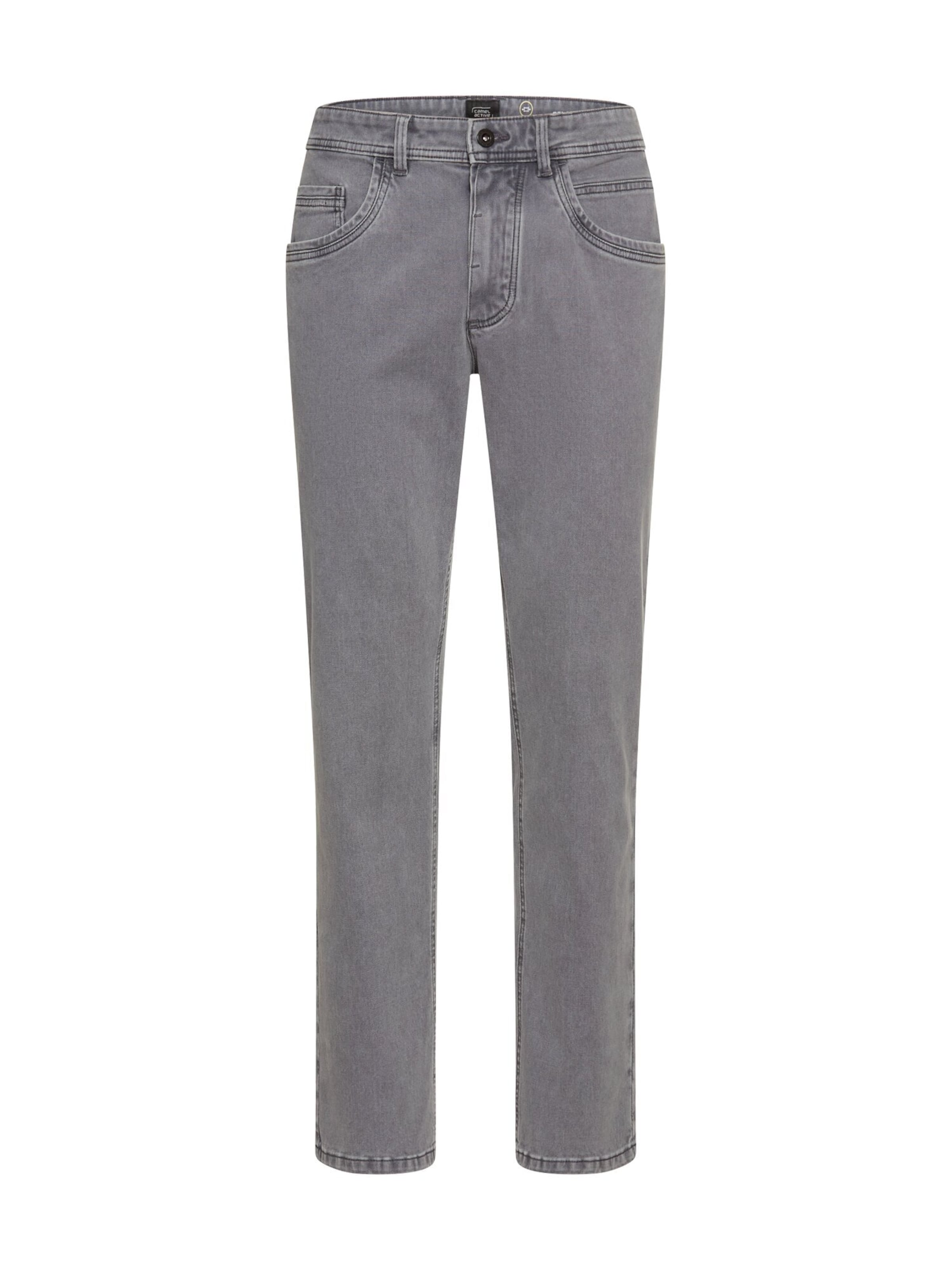 CAMEL ACTIVE Regular Pants in Grey: front