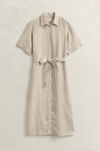 GANT Shirt Dress in 36 in Beige / White, Item view