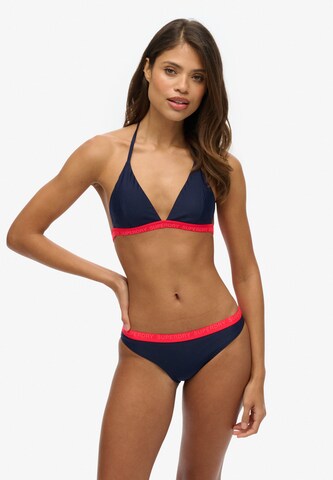 Superdry Bikini Bottoms in Blue: front