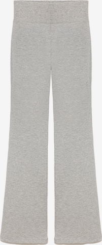 No Matter What Flared Chino trousers in Grey: front