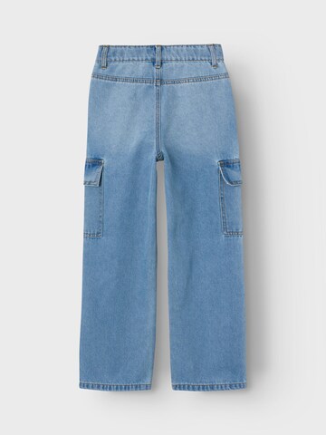 NAME IT Wide Leg Jeans 'ROSE' i blå