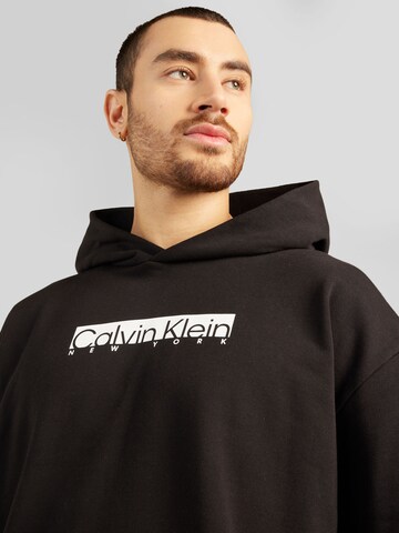 melns Calvin Klein Sportisks džemperis 'NEW YORK'