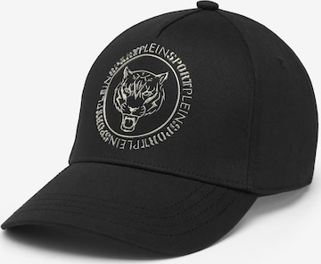 Plein Sport - Gorra 'Tiger' en negro: frente