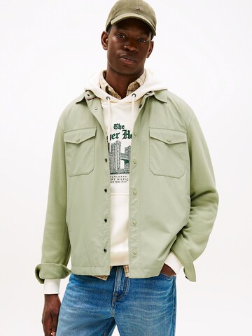 TOMMY HILFIGER Between-Season Jacket in Green: front