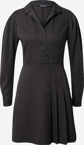 Robe-chemise Trendyol en noir : devant