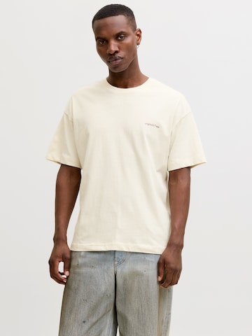 JACK & JONES Tričko 'JORMONTAUK' - Modrá