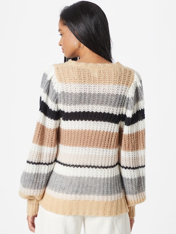 ICHI Sweater 'Maise' in Beige