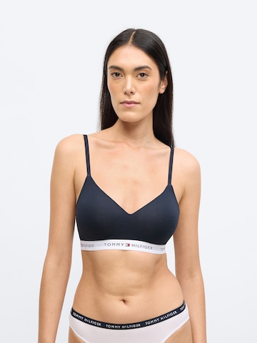 Tommy Hilfiger Underwear Bygelfri Behå i blå: framsida