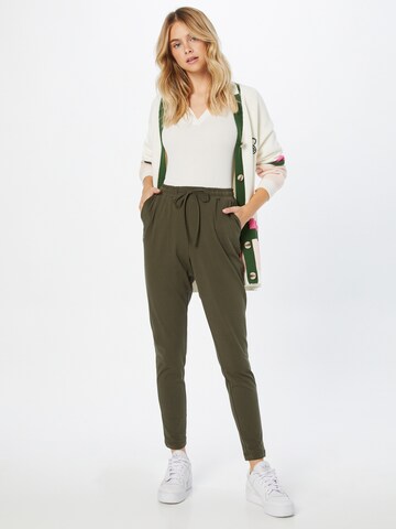 Kaffe Slim fit Pants 'Linda' in Green