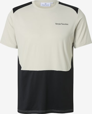 T-Shirt 'Arcata' Sergio Tacchini en beige : devant