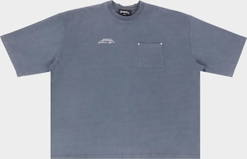 Dropsize T-Shirt in Grau: Vorderseite