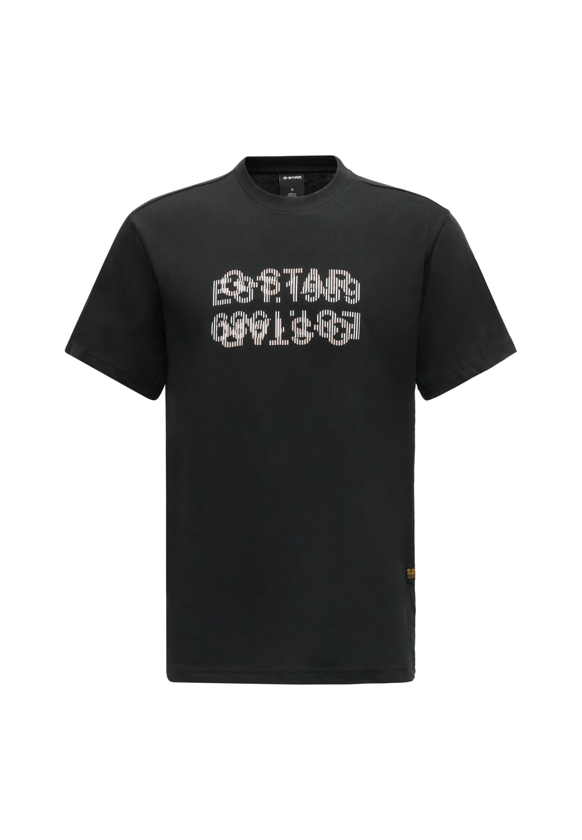 G-STAR T-Shirt in XS in schwarz / weiß, Produktansicht