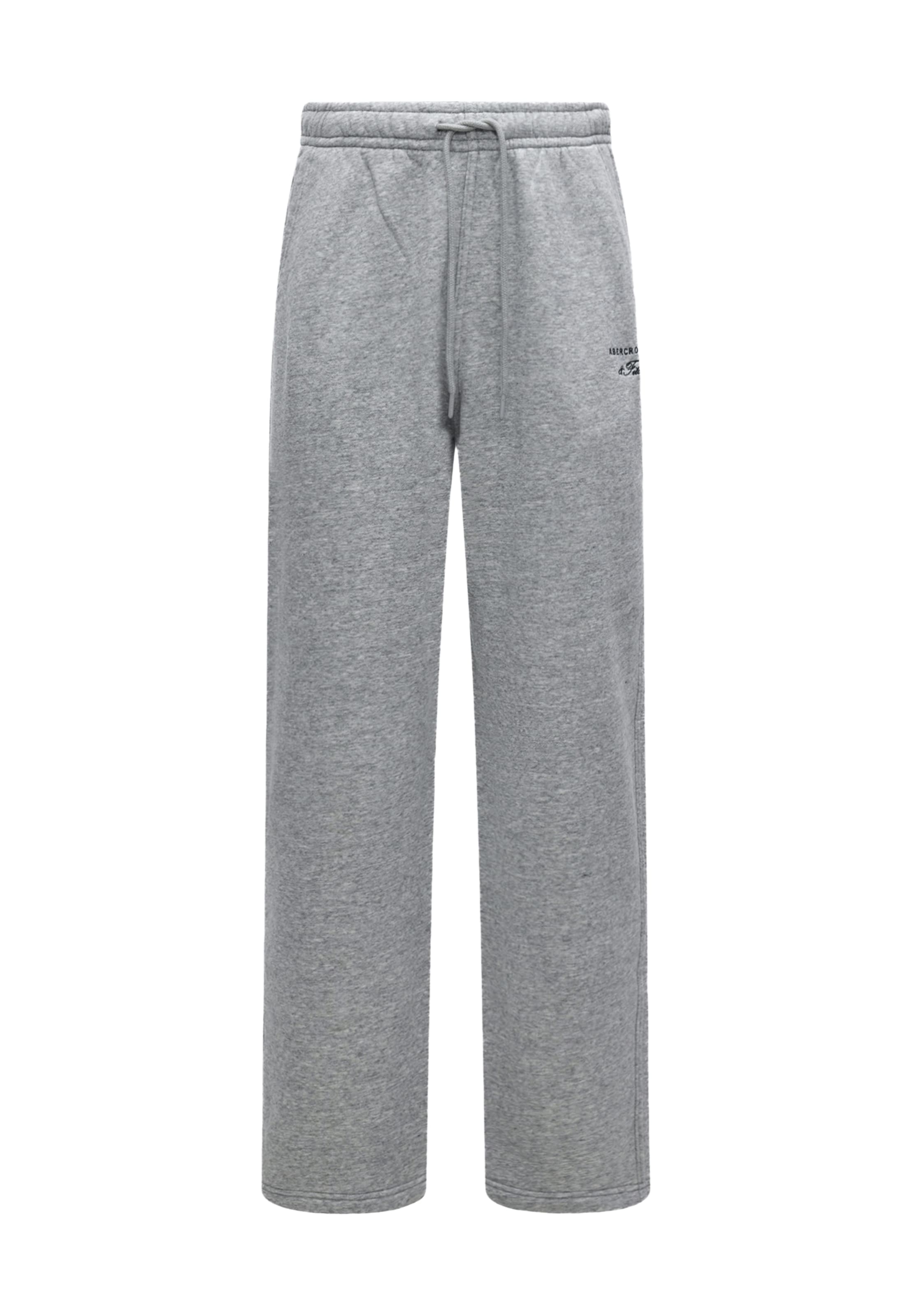 Loosefit Pantaloni di Abercrombie & Fitch in grigio: frontale