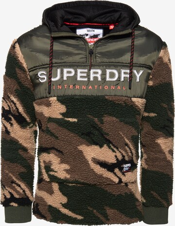 Veste mi-saison Superdry en vert : devant