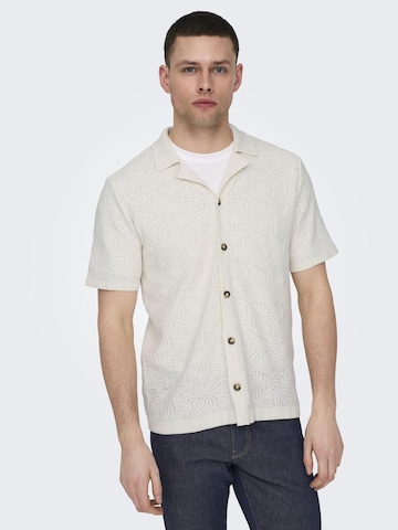 Only & Sons Shirt in Weiß