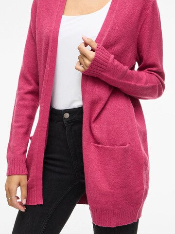 VILA Strickjacke 'VIRil' in Pink