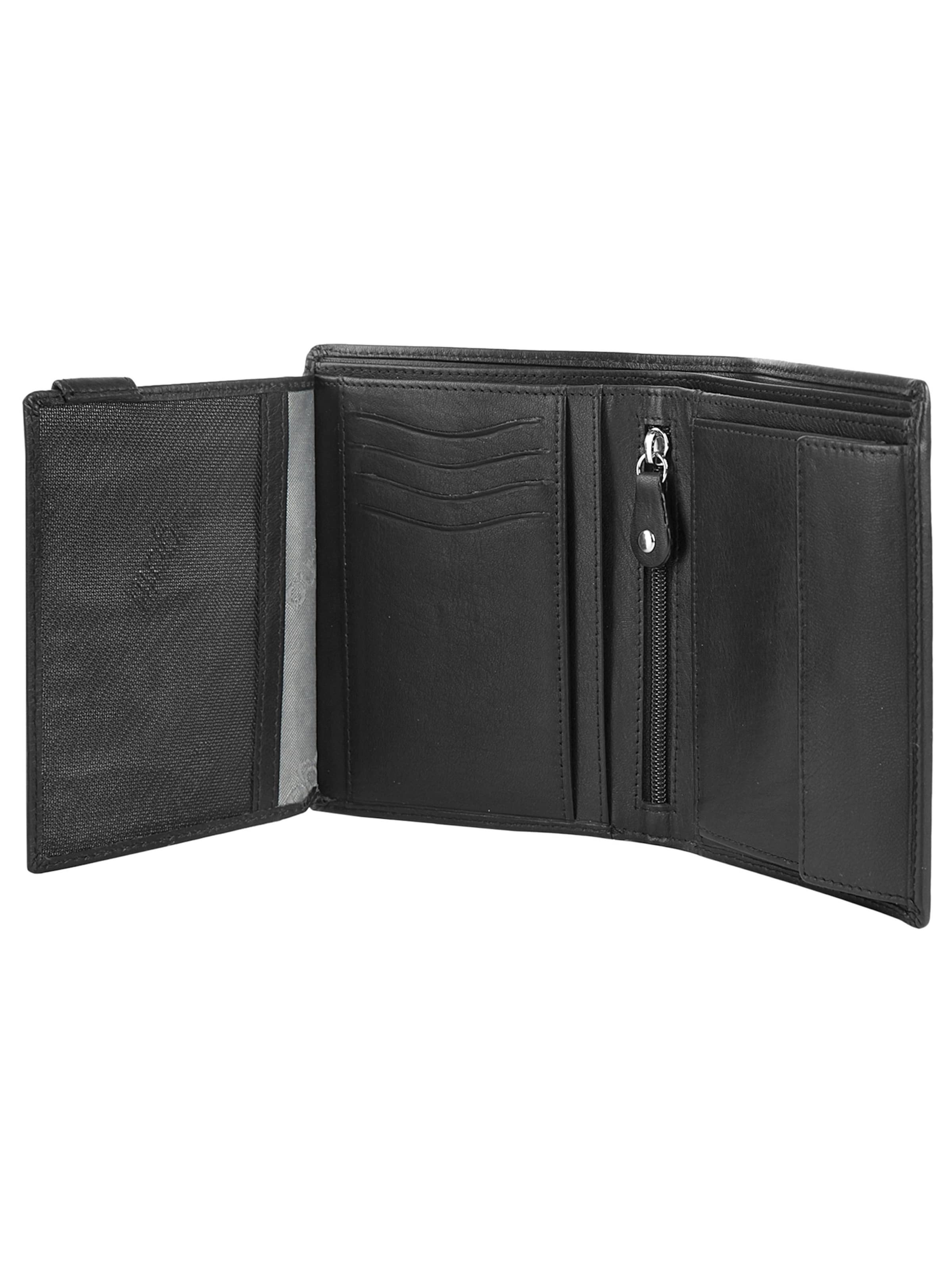 bugatti Wallet 'VERTICE' in Black