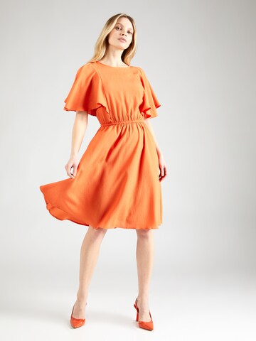 SAINT TROPEZ Obleka 'Druna' | oranžna barva
