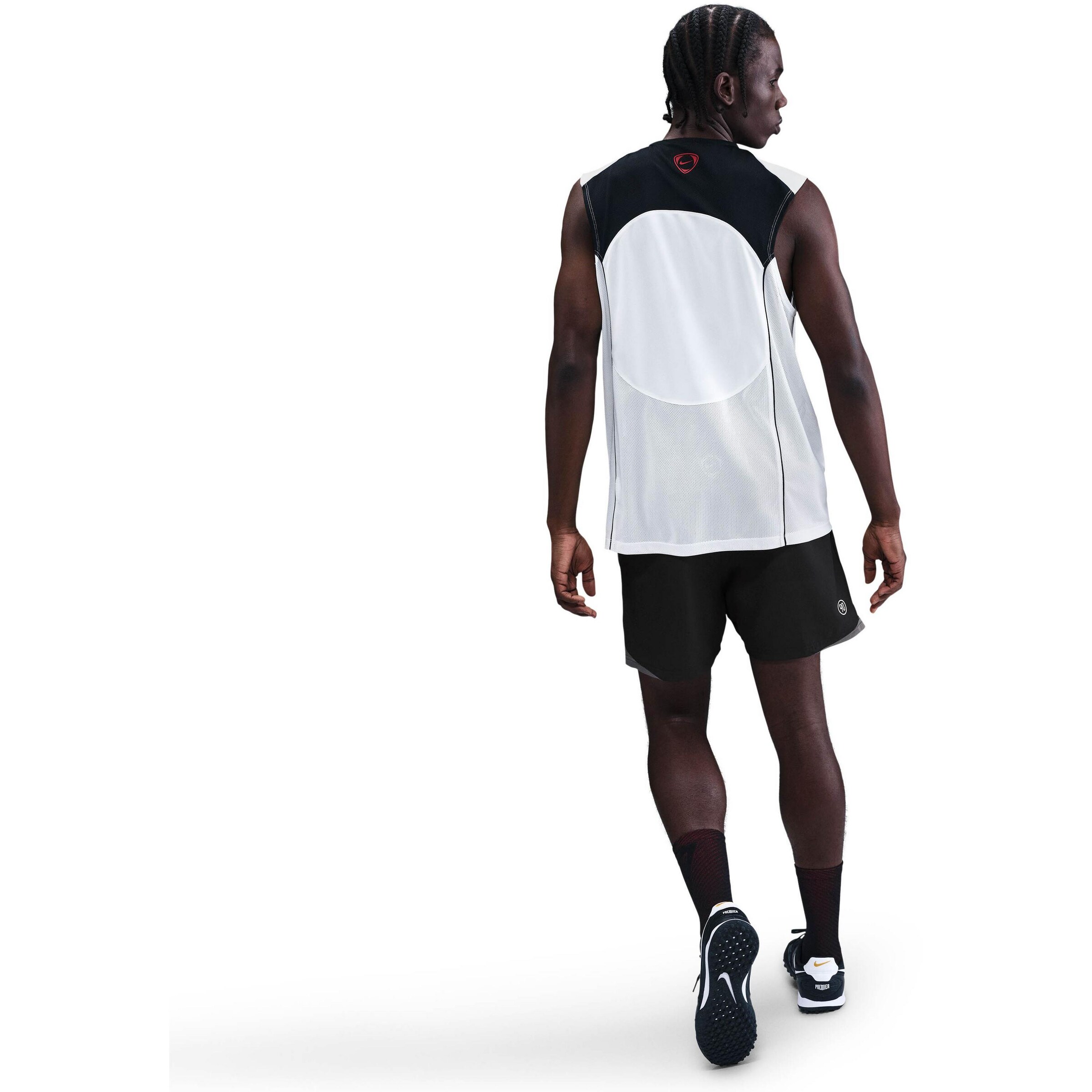 NIKE Regular Workout Pants 'Total90' in Black