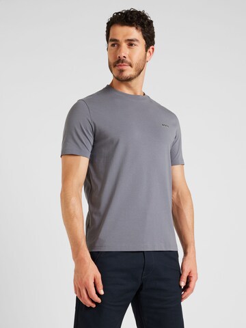 T-Shirt BOSS en gris : devant