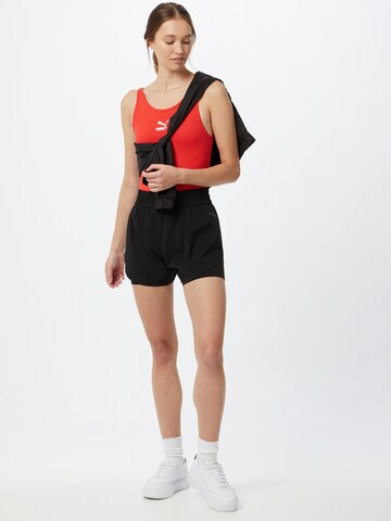 PUMA Athletic Bodysuit 'Classics' in Red