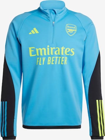 ADIDAS PERFORMANCE - Camisa funcionais 'FC Arsenal Tiro 23' em azul: frente