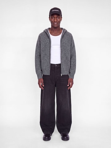 JACK & JONES Knit cardigan in Grey