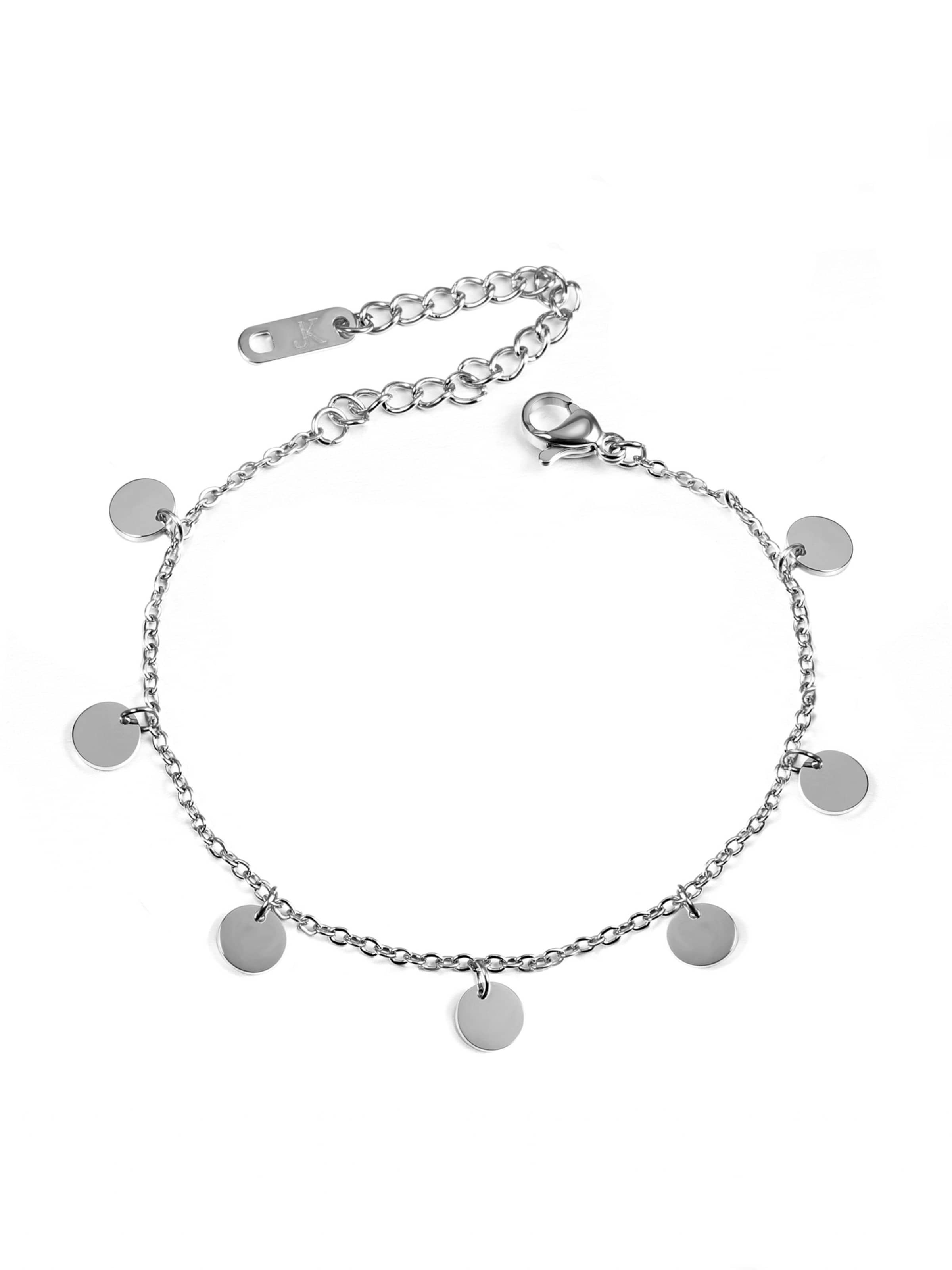 Kim Johanson Fußschmuck 'Coin'‌‌ in Silber