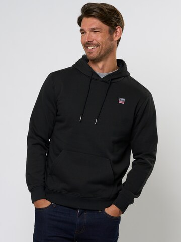 Pull-over 'Johan' VINSON en noir : devant
