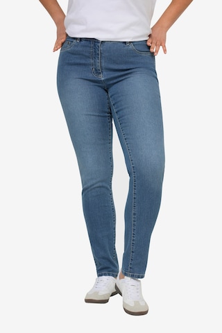 Angel of Style Slimfit Jeans in Blauw: voorkant