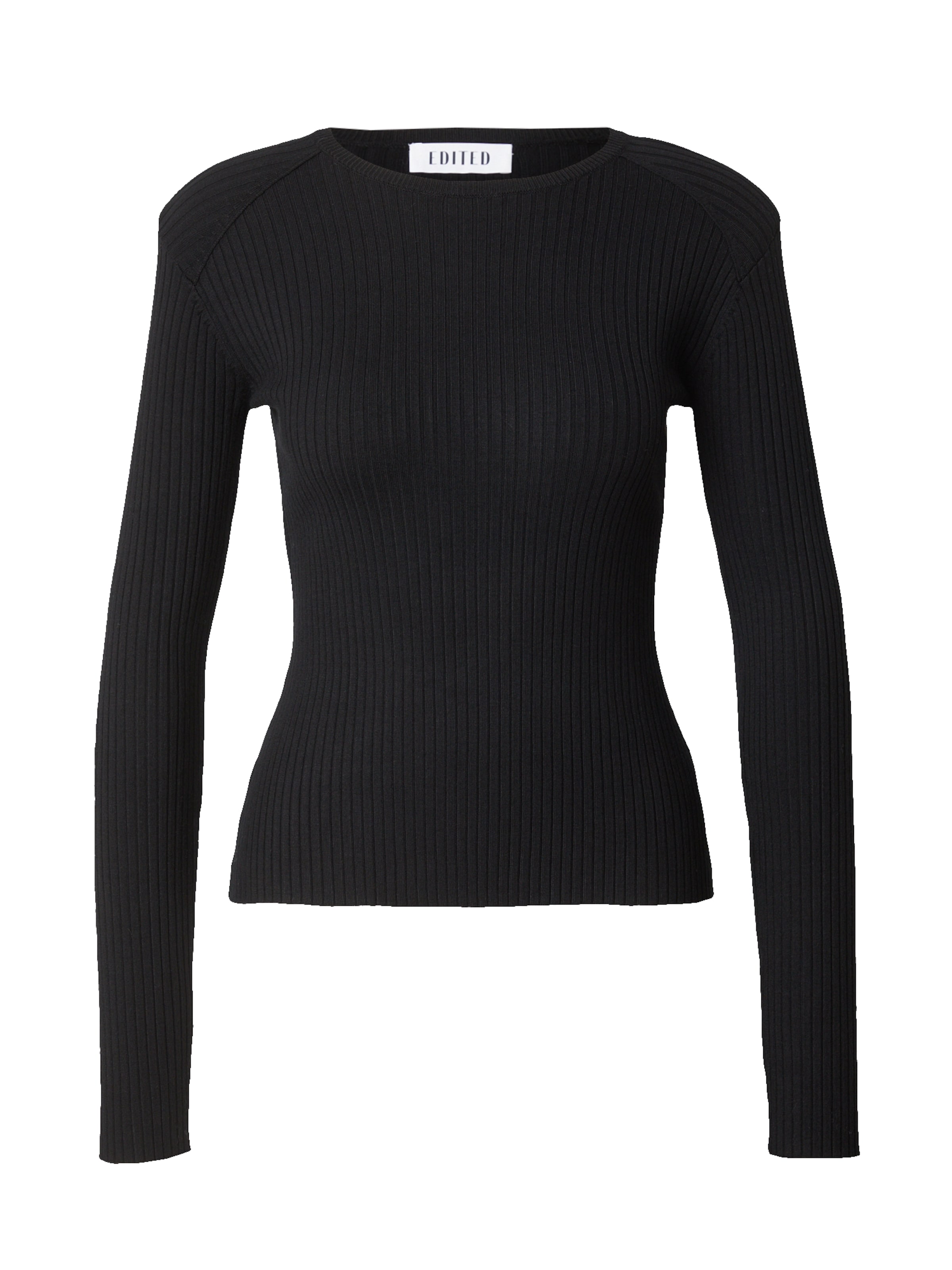 Pull-over 'Geli' EDITED en noir : devant