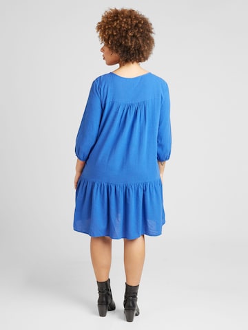 ONLY Carmakoma Kleid 'VINNIE' in Blau