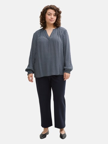 Tom Tailor Women + Blouse in Blauw