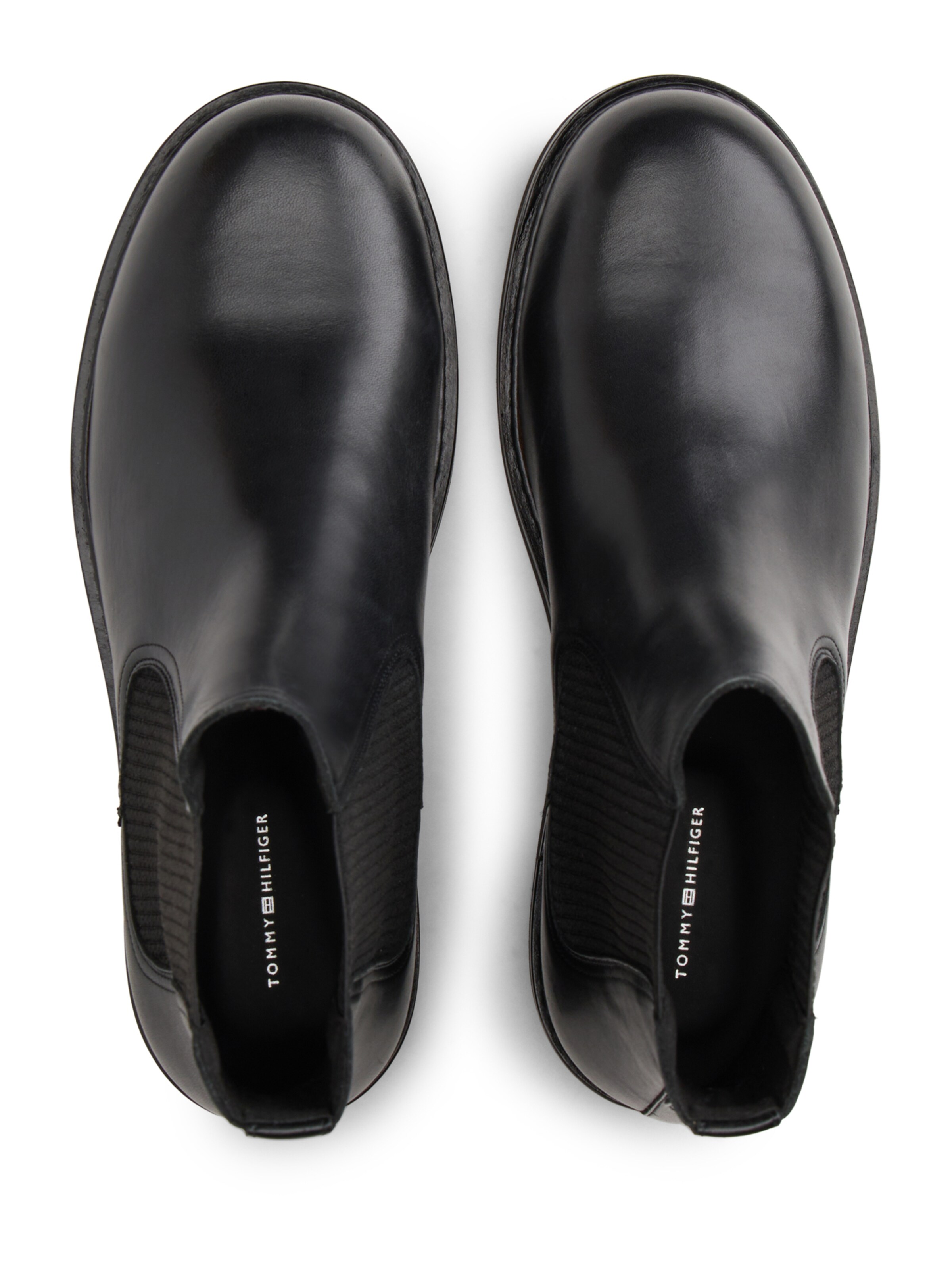 Ghete chelsea de la TOMMY HILFIGER pe negru