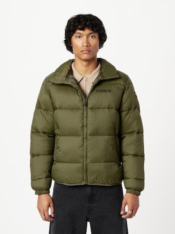 NAPAPIJRI Zimska jakna 'SUOMI' | zelena barva: sprednja stran