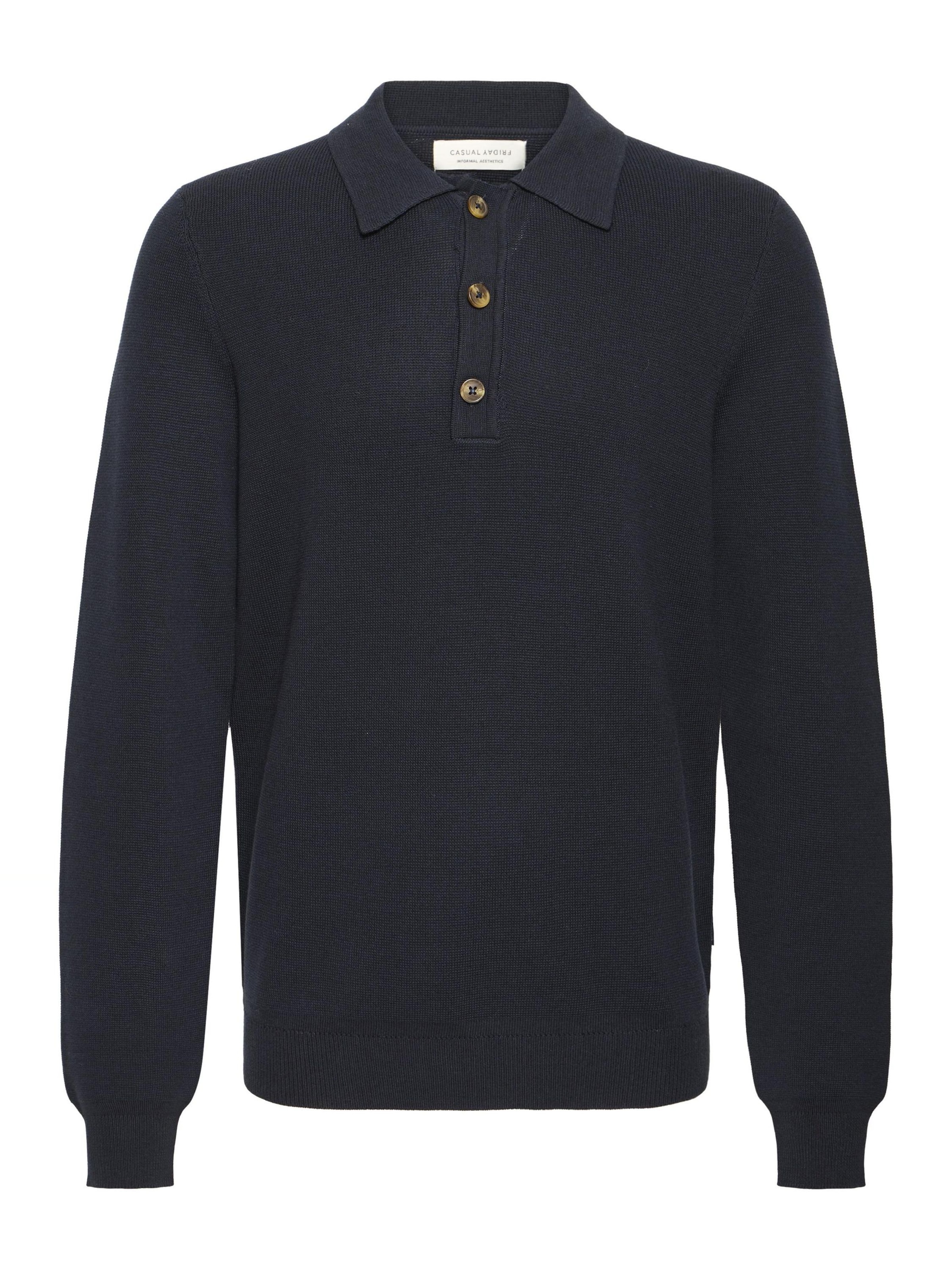 Casual Friday - Pullover ' CFABEL ' em azul: frente