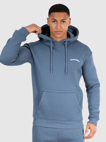 Smilodox Sweatshirt 'Rylee' in Blauw: voorkant
