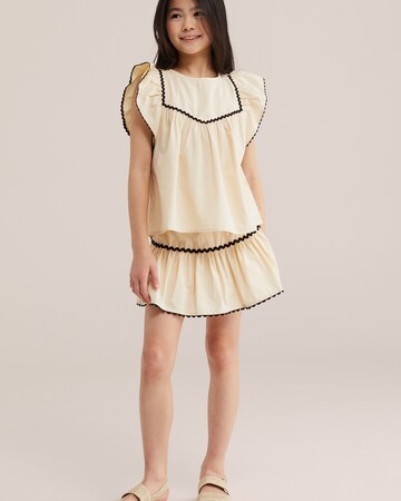 WE Fashion Blus i beige