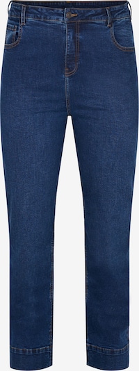 Zizzi Jeans in de kleur Blauw denim, Productweergave