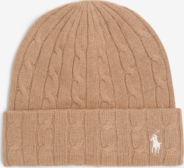 Polo Ralph Lauren Beanie in Brown: front