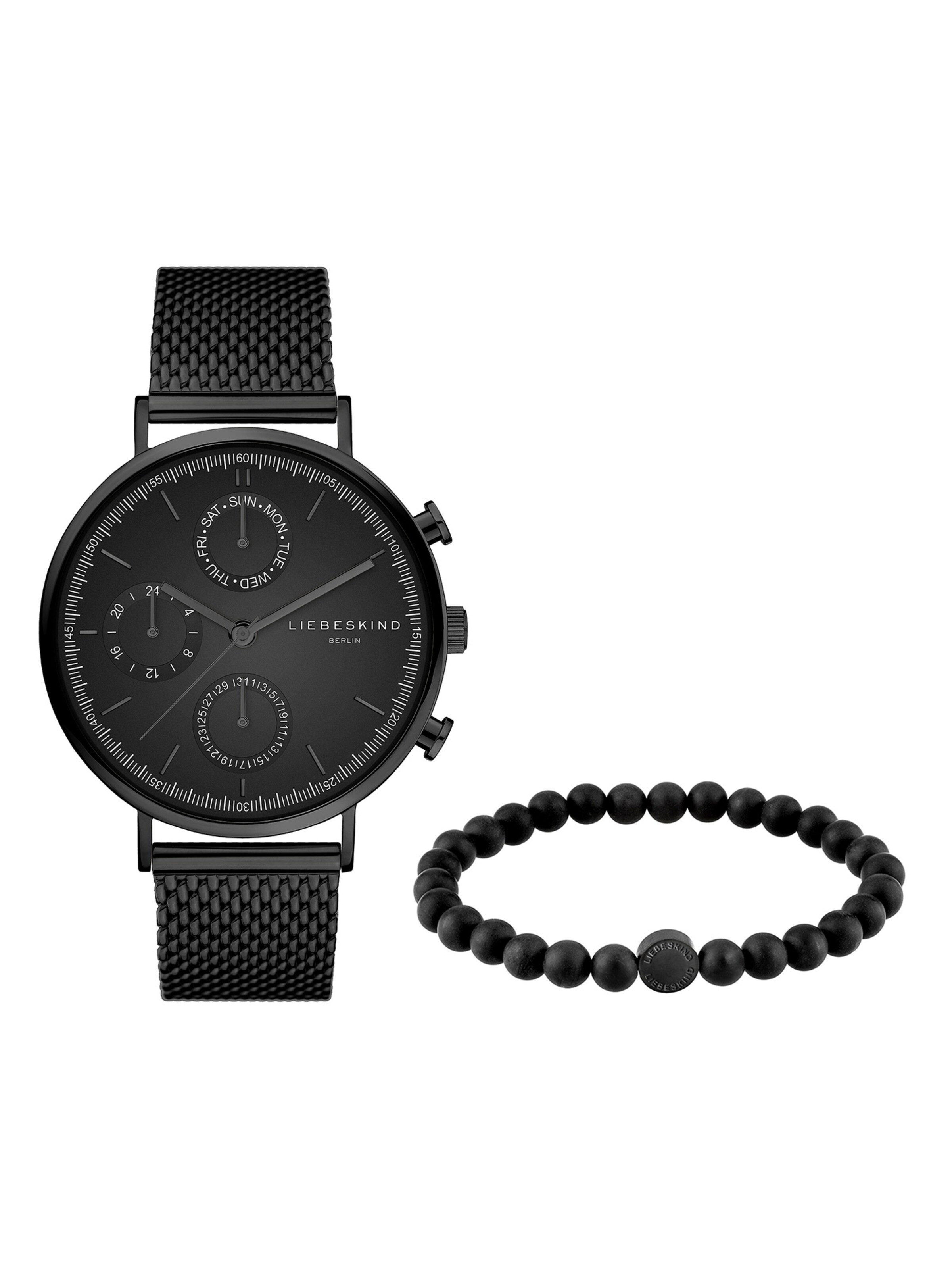 Liebeskind Berlin Set 'Chic' in Schwarz: Vorderseite