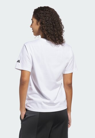 ADIDAS SPORTSWEAR - Camisa funcionais 'Bloom At Your Own Pace' em branco