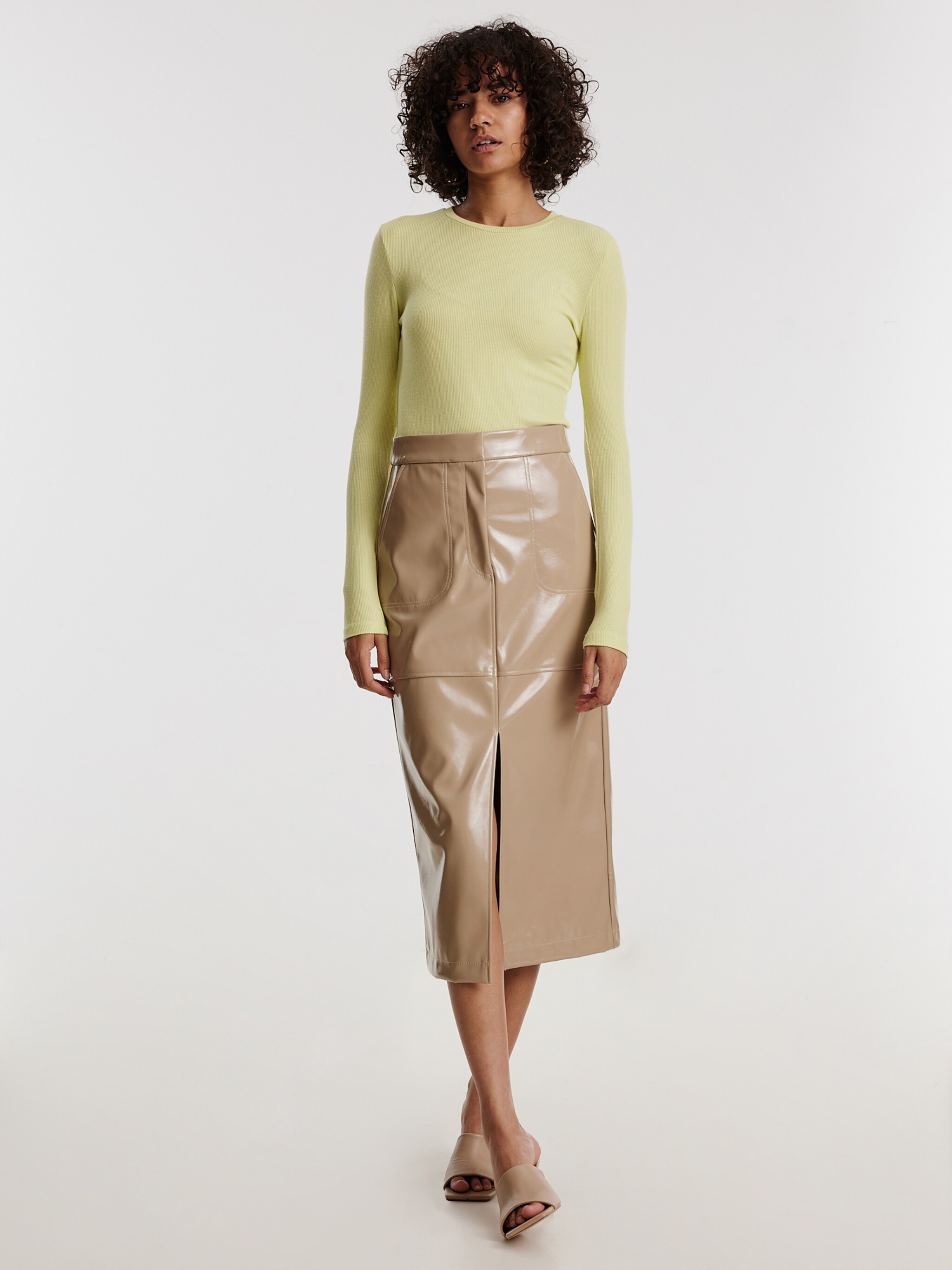 EDITED Producten Shirt 'Inoa' Groen