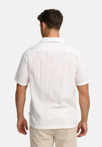 INDICODE JEANS Regular fit Overhemd 'Driller' in Wit