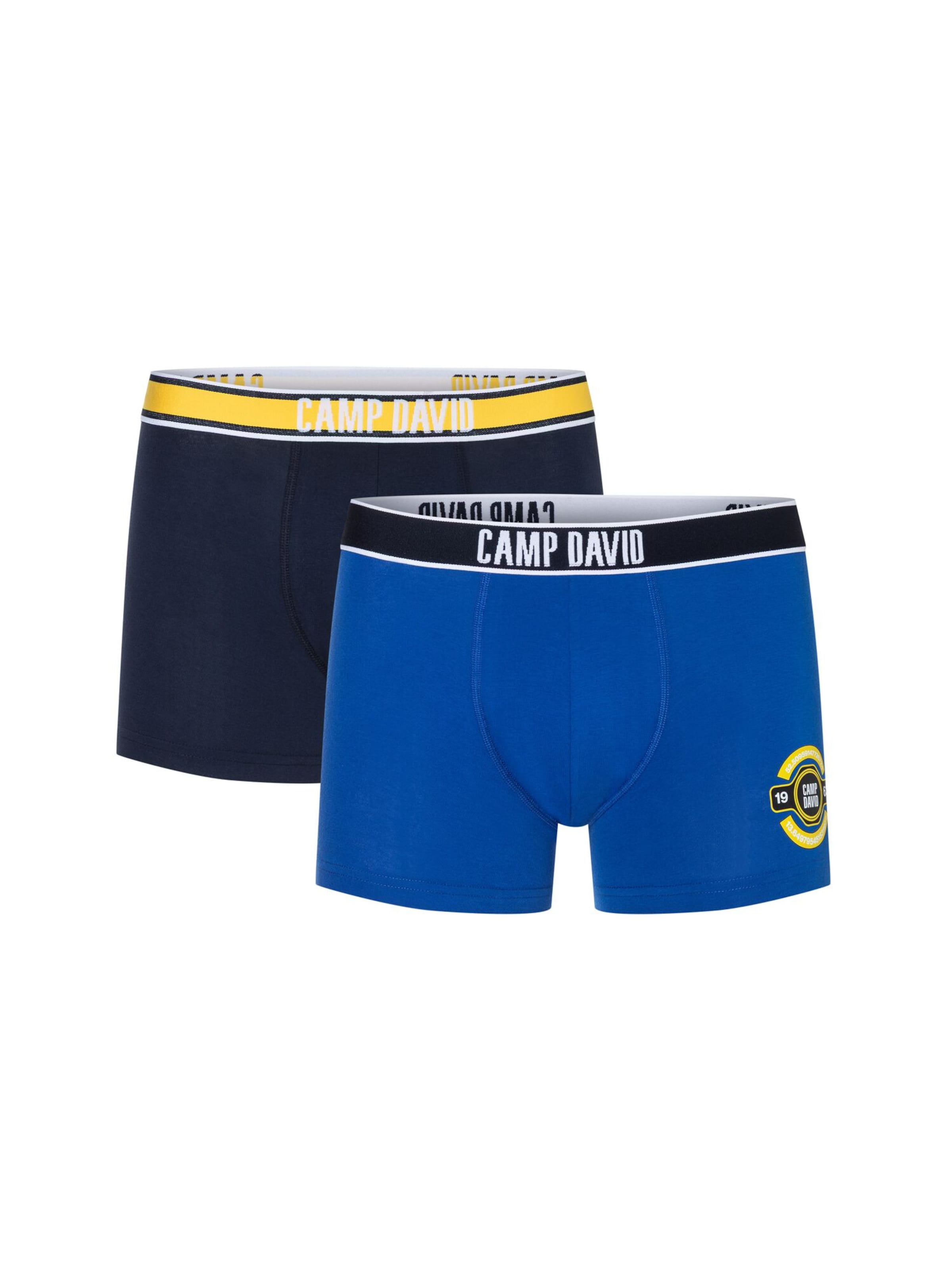 CAMP DAVID Boxershorts in Blau: Vorderseite