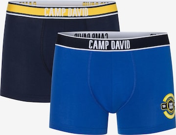 CAMP DAVID Boxershorts in Blauw: voorkant