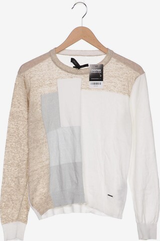 DIESEL Sweater & Cardigan in S in White: front